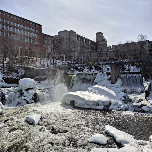 2025-03-13 Magog River Falls
