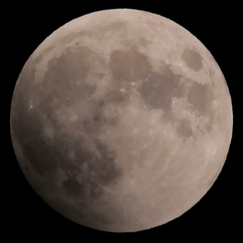 March 14, 2025 Lunar eclipse in Sherbrooke